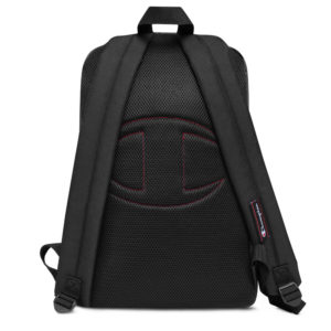 Pain & Power Embroidered Champion Backpack (Pink logo)